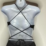 Silence + Noise  Cut-Out‎ Bodice Jumpsuit Black Photo 3