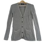 Rag and Bone Norfolk Cardigan Slate Gray Button Front Sweater Women's Size Small Photo 0