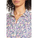 Frank & Eileen 💕💕 Eileen Neon Floral Button Down Shirt Blouse Medium M NWOT Photo 2