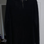 Ruff Hewn  Black Crew Neck Sweater Photo 0