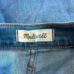 Madewell  Cali Demi Boot Cut Jeans Mid Rise Cropped Womens Size 23 Photo 7