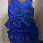 Connected Apparel Sapphire crocheted maxi tank dress Photo 5