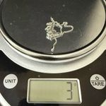 925 Sterling Silver Moissanite Meteor Wishing Slider Bracelet 3g. Photo 10