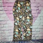 Victoria's Secret  Secret SATIN FLOUNCE FLORAL PAJAMA PANTS RUFFLE HEM XL Photo 1