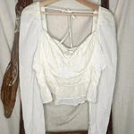Free People Chloe White Cotton Sweetheart
Neckline L Photo 4