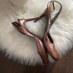 barney's new york Barney’s New York co-op bronze wrap ankle heels Photo 2