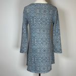 Before + Again Midweight Butterknit Sweater Tunic USA Made Women’s Size XS Blue Photo 3
