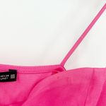 ZARA Womens Blogger Fav Party Chain Strap Corset Satin Cami Slip Mini Dress XS Photo 3