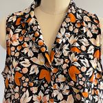 Who What Wear Fall Florals Sleeveless Blouse- Size XL Photo 1