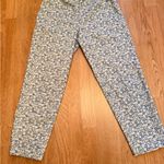 Piazza Sempione  Geometric Blue and Cream pants Photo 2