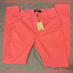 NEW Boden The Soho Skinny Jeans Red Orange Pink Coral Size Womens 4 Pants Preppy Photo 0