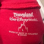 Disney Walt  World Mickey Mouse T-Shirt Glitter Red Size Large Womens Photo 5