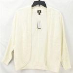 JM Collection  Women's Petite Size PL Embellished Cocoon Cardigan, Neo Natural Photo 0