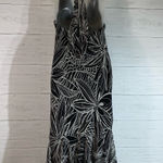 Cato Y2K halter dress black & white turquoise sequins asymmetrical hem 10 Photo 6