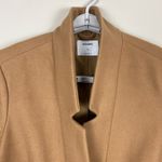 Old Navy Coat Womens XL Tan Soft Brushed Overcoat Classic Trench Winter Neutral Photo 7