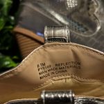 Cape Robbin Cape Ribbon Silver snakeskin print western ankle boots Size 8.5 Photo 6