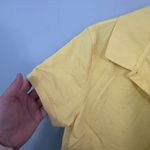 Brooks Brothers Vintage  346 Yellow Slim Fit Polo Shirt Women's Size Large Photo 2