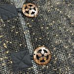 Kaktus vintage open knit short sleeve cardigan Black Size L Photo 2