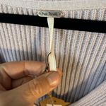 Free People Allure Ribbed pullover v-neck sweater - Lavender - Size Small Photo 5