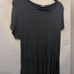 Isabel Maternity  by Ingrid & Isabel Black Handkerchief Hem top size small Photo 5