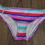 Victoria's Secret Victoria Secret Striped Multicolor Bikini Bottom Photo 0