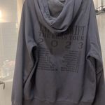 Taylor Swift  L/G The Eras Tour Merch Blue Concert Hoodie Sweatshirt Size Large Photo 2