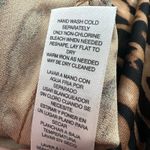 Chico's  BROWN/ tan ANIMAL LEOPARD PRINT FRINGE PULL ON SKIRT size 2 US large Photo 6