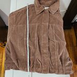 ZARA Corduroy Cropped Jacket - Brown - Women's Size L - 4365/270/730 NWT Photo 6