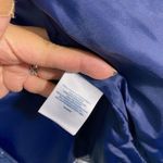 Lands' End Women's Navy Snowflakes Graphics Down Filled Vest Size S Photo 7