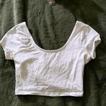 Charlotte Russe White Crop Top Photo 0