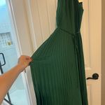 Banana Republic Green Halter Pleated Maxi Photo 1