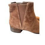 Vaneli Talia Women's Brown Suede Ankle Booties Size 8 Casual Zip Photo 3