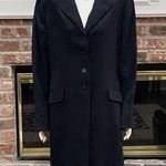Ellen Tracy Linda Allard for long black 100% wool blazer / 10 / Excellent condition Photo 0