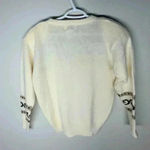 NEW | Vintage 80s/90s Cervelle Wool/Fur Metallic Sweater | Cream & Browns | M Brown Size M Photo 6