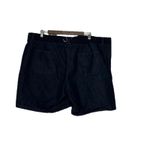 Lee Women’s Shorts Size 22M Regular Fit Mid Rise Dark Denim Casual Classic Photo 1