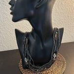 Black unique necklace Photo 0