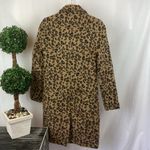 Kendall + Kylie  Brown & Black Leopard Animal Print Trench Coat NEW XS Photo 2