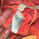 Kona Sol  Pink One Piece Swimsuit V-Neck Wide Straps Photo 5