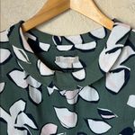 Hobbs London NWT  Clara roll neck tank green  abstract floral Photo 4