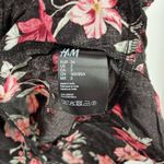 H&M  Floral Wrap Summer Mini‎ Dress Size 2 Tropical Flirty  Vacation resort Photo 7