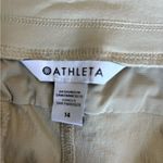 Athleta Athlete Trekkie North Tan Cropped Jogger Size 14 EUC Photo 3