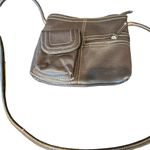 Tignanello Women's Brown Leather Crossbody Bag Photo 3