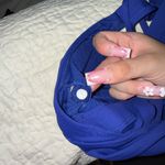 Lululemon NWOT  Cross Front Sports Bra Size 2 Royal Blue Photo 2