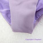 Beach Riot New! Set! Rib Dallas Emma bikini bottom lavender, top S, bottom M Photo 8