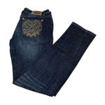 GRACE IN LA Womens  Embellished Denim Jeans Size 11  ‎ (M19) Photo 0