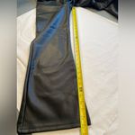 Princess Polly  Black Faux Leather‎ Pants with EyeletBelt, low rise, size 4 Photo 7