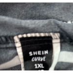 SheIn 1X Striped Maxi Skirt in Black n White Photo 4