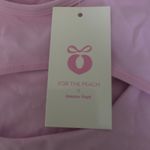 For The Peach Pink Work Out Top Photo 3