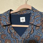 CAbi  Provincial Blue‎ Floral Shirt Dress #3295 Size XS Photo 5