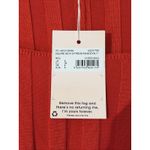 Missguided  Red Square Neck Extreme‎ Ribbed Long Sleeve Bodysuit Womens 4 NEW NWT Photo 2